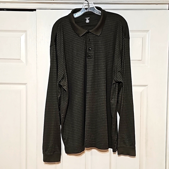 Van Heusen | Shirts | Mens Van Huesen Long Sleeve Polo Shirt Xxl | Poshmark